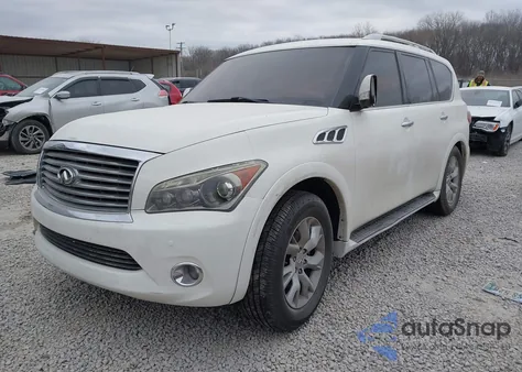 2011 Infiniti Qx56 z USA, uszkodzony, nr VIN JN8AZ2ND5B9701623